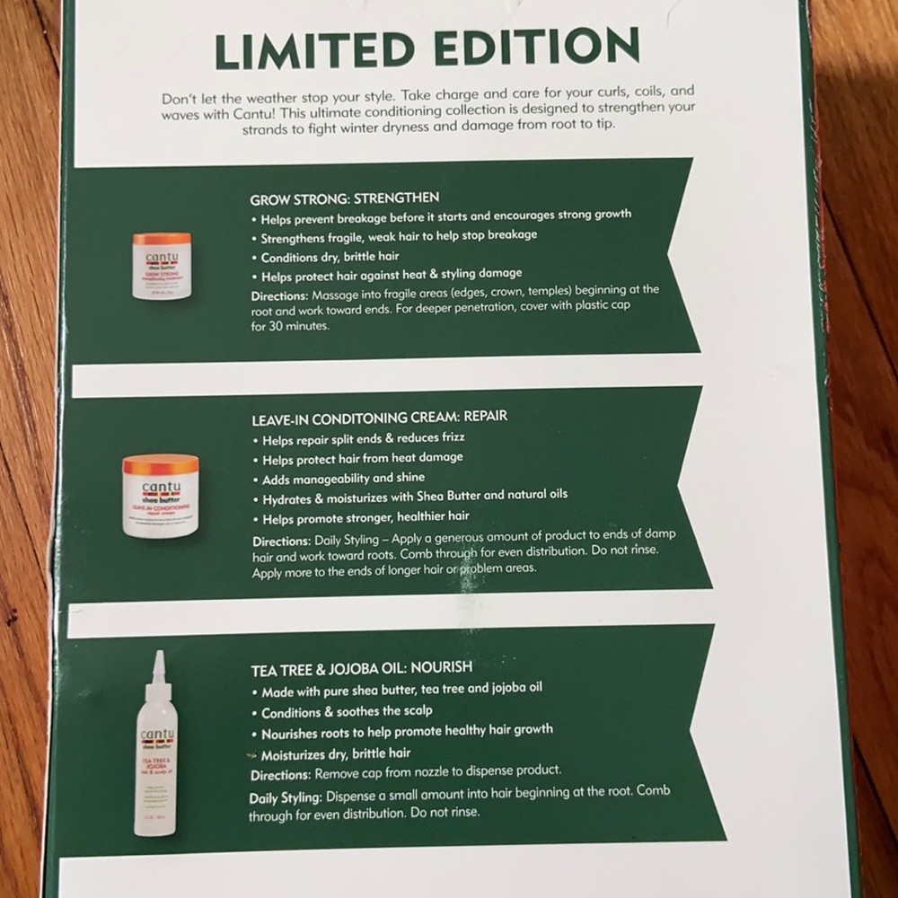 Cantu Shea Butter Winter Care & Repair Kit - Picture 6 of 7